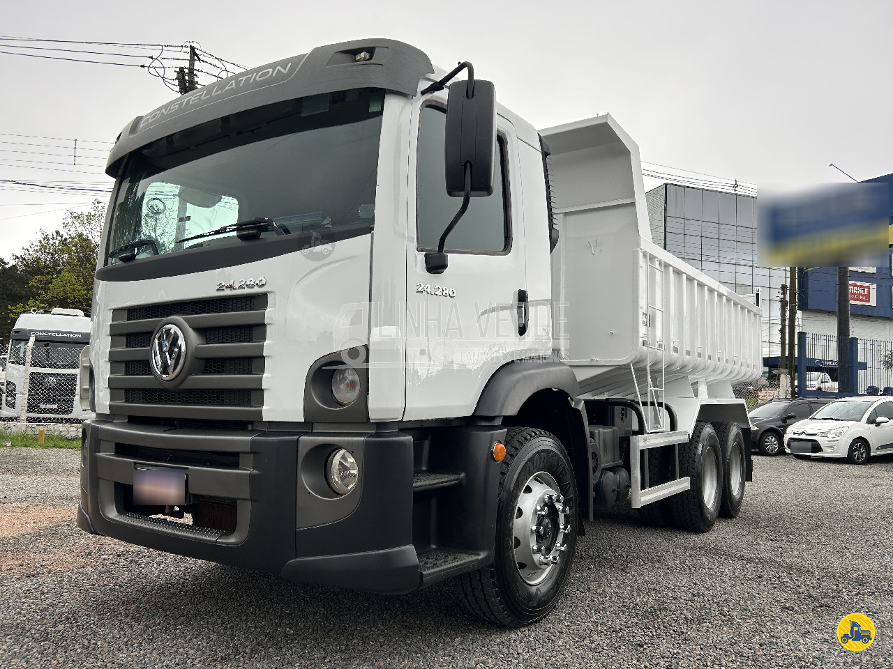 CAMINHAO VOLKSWAGEN VW 24280 Caçamba Basculante Truck 6x2 Linha Verde Caminhões e Máquinas CURITIBA PARANÁ PR
